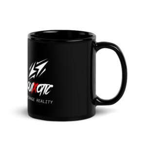 Quixotic Black Glossy Mug